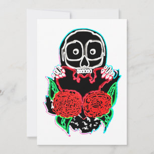 Love You To Neon Death Invitation