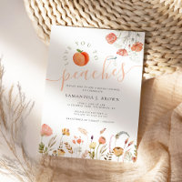 Love You To Peaches Elegant Bridal Shower