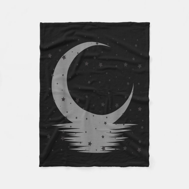 Love You To The Moon And Back  Fleece Blanket (Front)