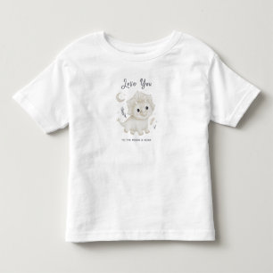 Love You to the Moon and Roar Dinosaur Toddler T-shirt