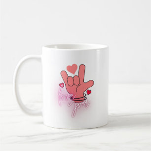 Love you.w coffee mug