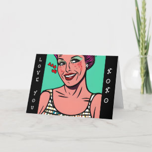 Love You xoxo Happy Anniversary Card