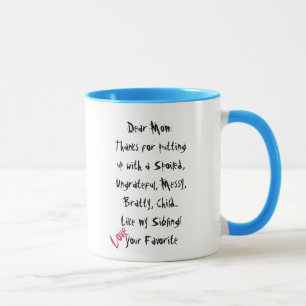 Love Your Favourite! Mom Mug