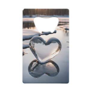 Love Your Ice Cold Heart Credit Card Bottle Opener