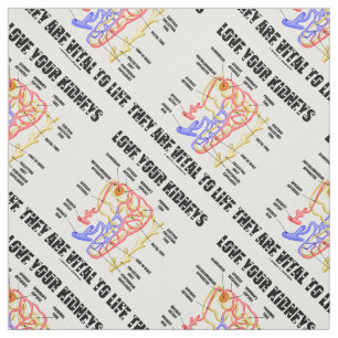 Love Your Kidneys They Are Vital To Life Nephron Fabric