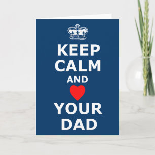 Love your mom father's day card