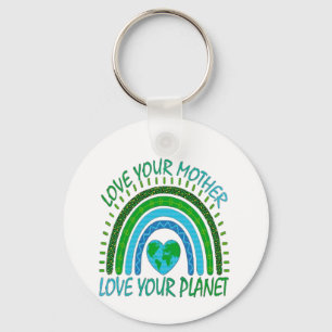 💚 Love Your Mother, Love Your Planet 🌍 Keychain