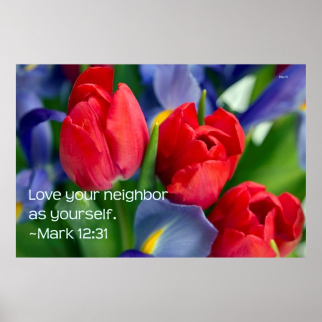 Love Your Neighbour as Yourself Poster (Front)