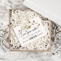 Love Your Order Small Business Order Insert Card 