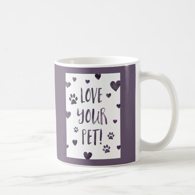 love your pet day coffee mug (Right)