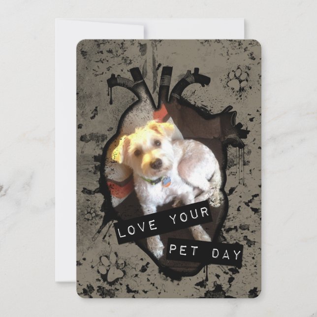 love your pet day invitation (Front)