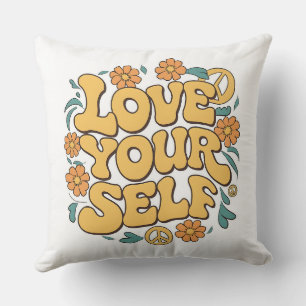 Love Your Self Throw Pillow