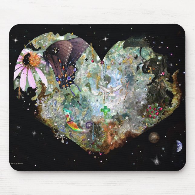 Love your World! Mouse Pad (Front)