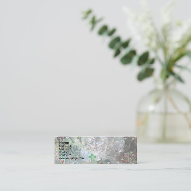 Love your World, template Mini Business Card (Creator Uploaded)