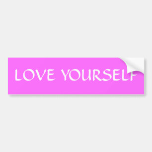 LOVE YOURSELF BUMPER STICKER