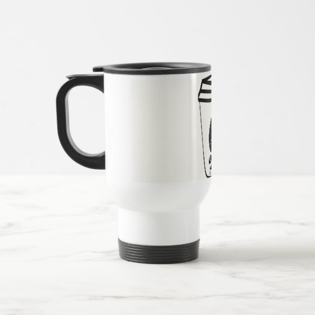 Love Yourself Coffee Travel Mug (Left)
