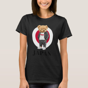 Love Yourself Cool Illustration Teddy Bear With Ja T-Shirt