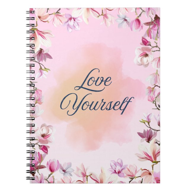 Love Yourself Elegant Notebook (Front)