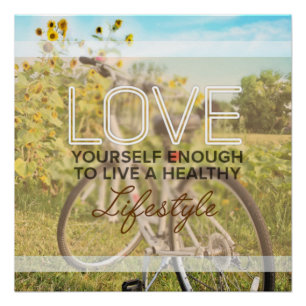 Love Yourself Enough Motivational Poster