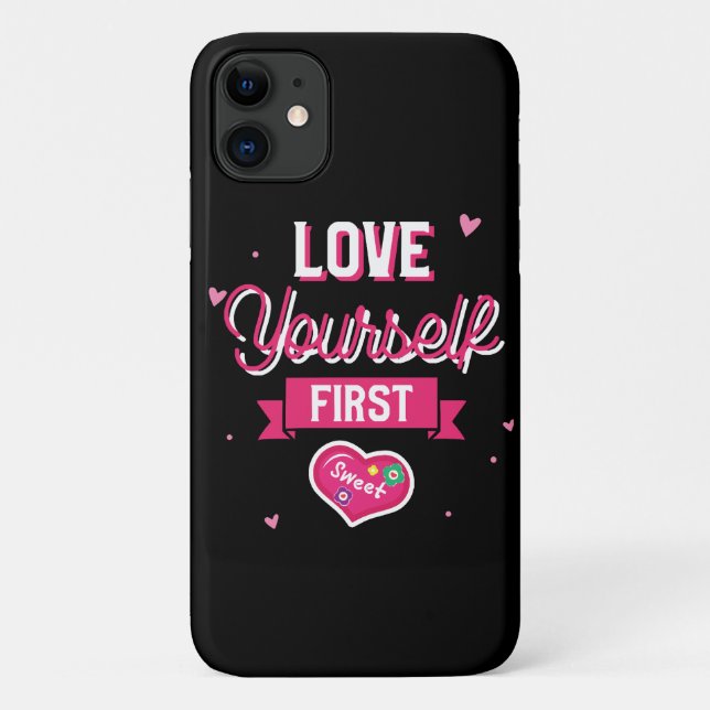 Love Yourself First Case-Mate iPhone Case (Back)