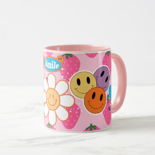 love yourself Funny Smiley Face Cool Design Mug