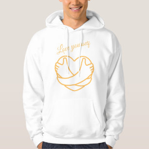 Love yourself hoodie