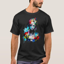 Love Yourself - Inspirational T-Shirt with Girl's