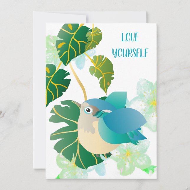 Love YOURSELF Invitation (Front)