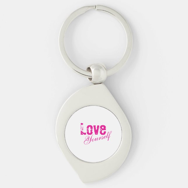 Love Yourself Keychain (Front)
