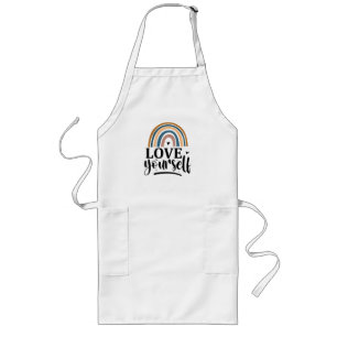 Love yourself long apron