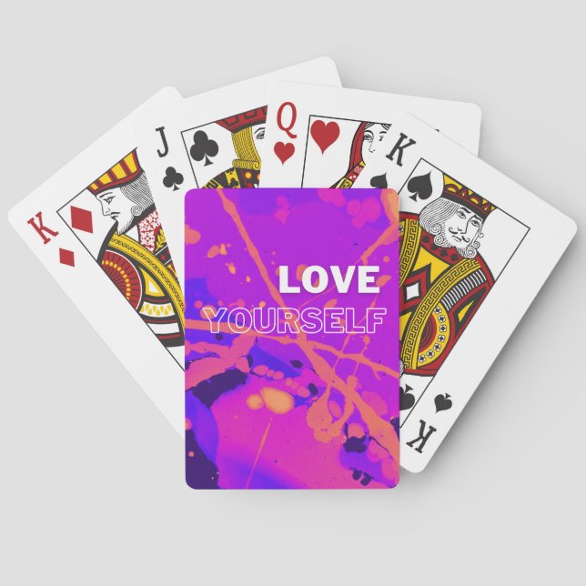 Love Yourself Playing Cards (Back)