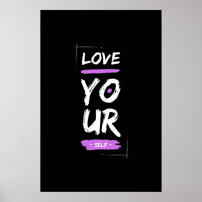 Love Yourself Poster (Front)