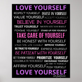 Love Yourself Poster