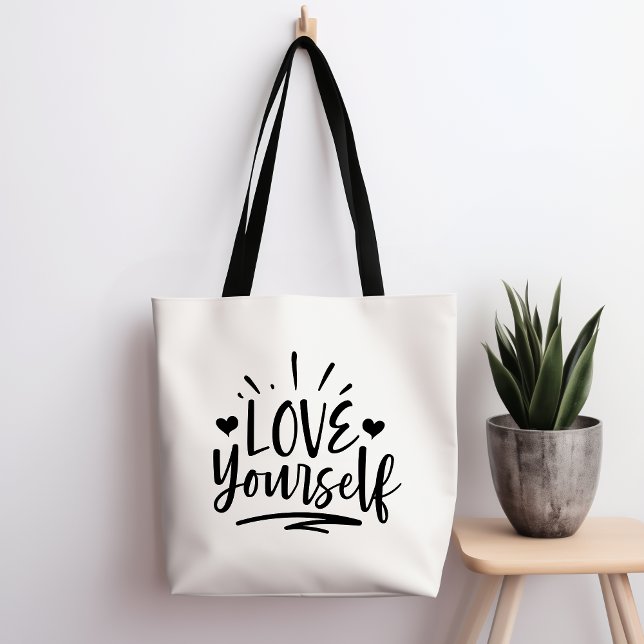 Love Yourself Tote Bag (Creator Uploaded)