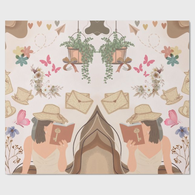 Love yourself wrapping paper (Flat)