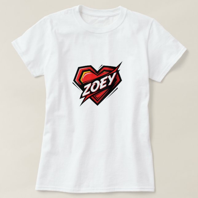 Love Zoey T-Shirt (Design Front)