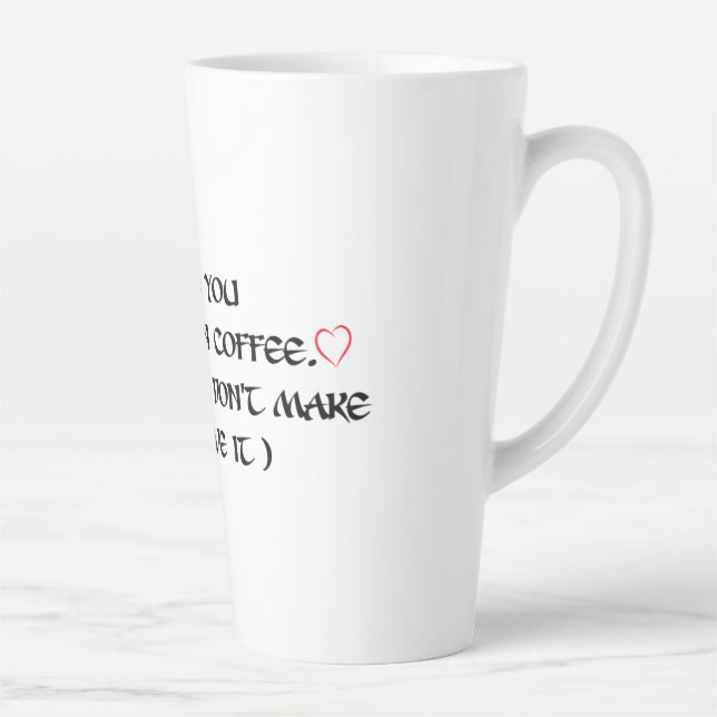 Loveable love coffee latte mug (Right)