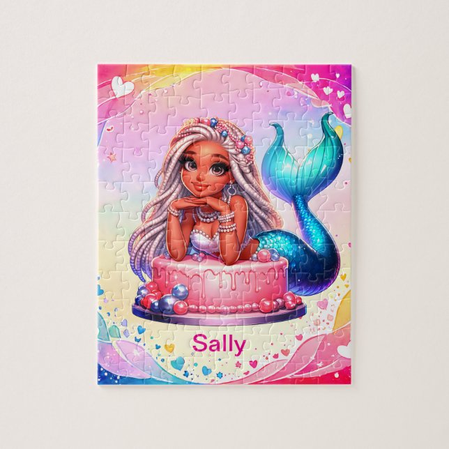 Loveable Mermaid Jigsaw Puzzle (Vertical)