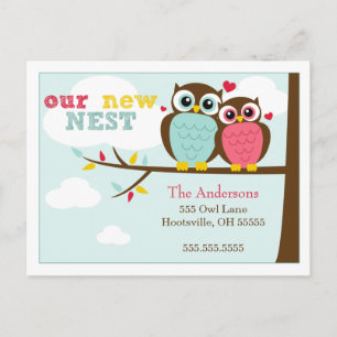 Loveable Owls Moving Announcements