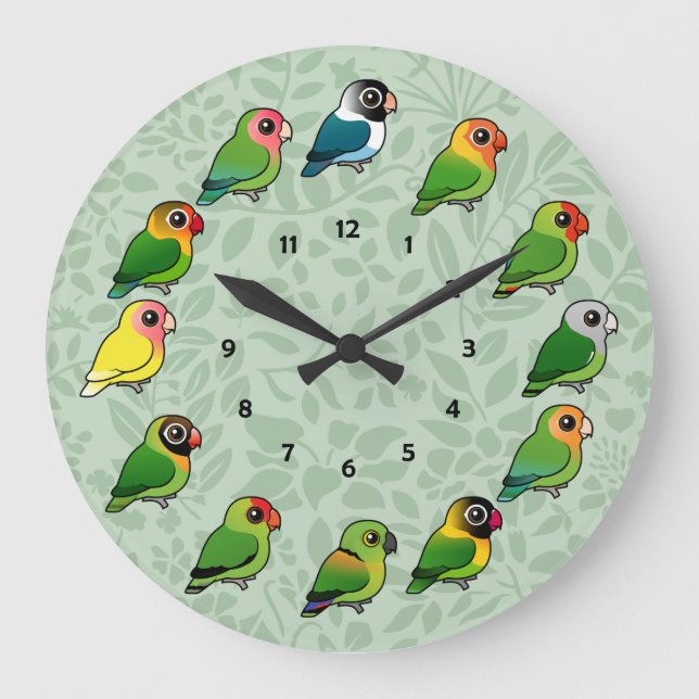 Lovebird Clock (Front)
