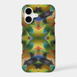 Lovebird feather kaleidoscope