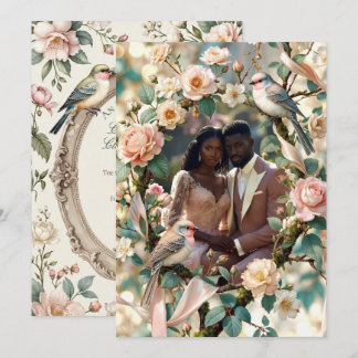 LoveBird Floral Photo Engagement Announcement