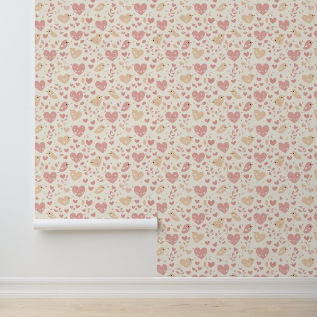 Lovebird & Heart Wallpaper (Application)