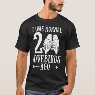 Lovebird Peach Faced Parrot Pet African Fischer Bi T-Shirt