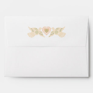 Lovebirds A7 envelope on Felt