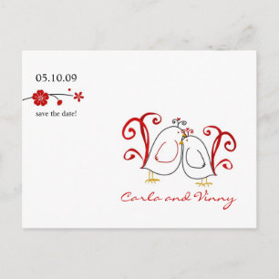 Lovebirds and Cherry Blossoms Enregistrer la carte