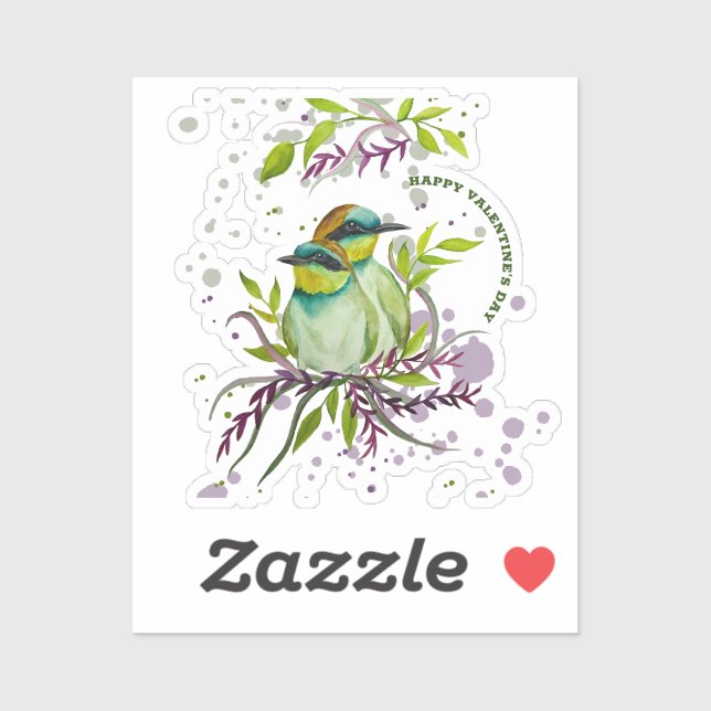 Lovebirds for Valentine's Day (Sheet)