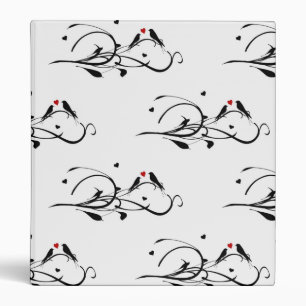 "LOVEBIRDS FOREVER & ALWAYS"   BINDER