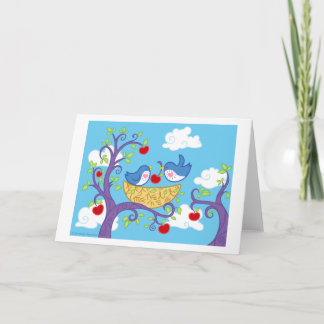 Lovebirds Greeting Card