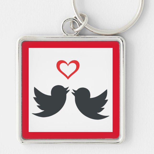 LOVEBIRDS KEYCHAIN (Front)